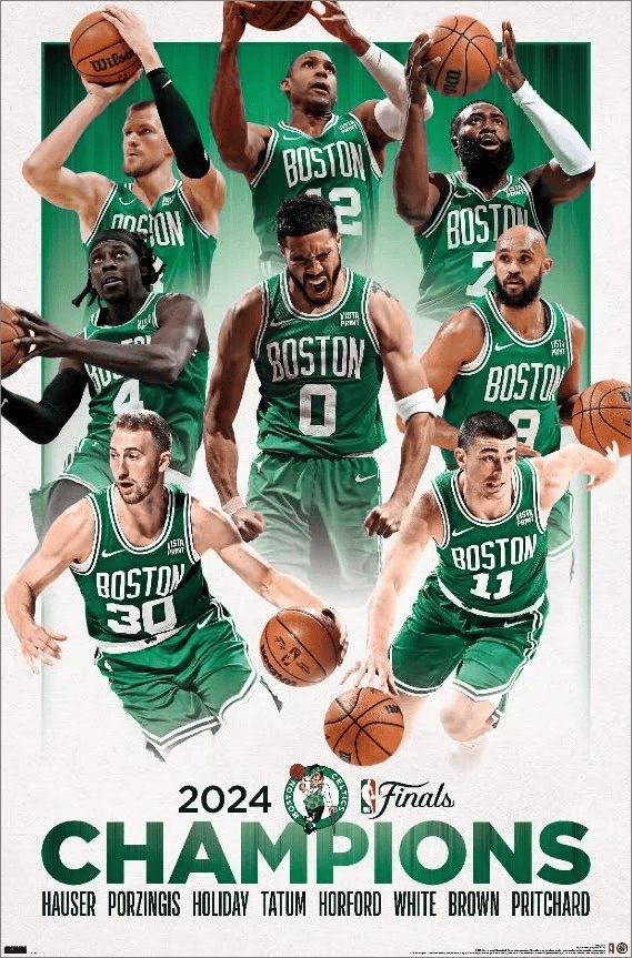 The poster on the wall…