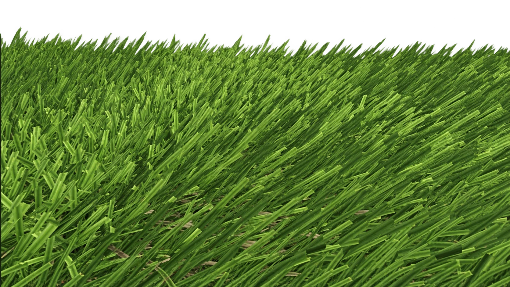 A close-up of our digital turf
